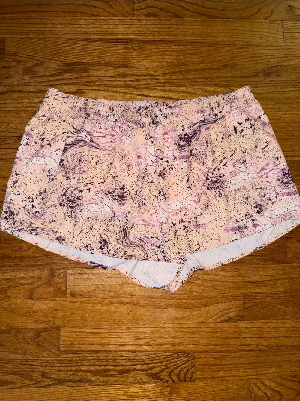 Calia Mid Rise Infinity Run Short Textured Pink XL NWT